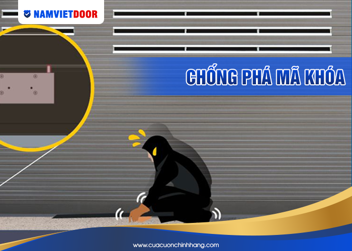 Cửa cuốn Đài Loan nổi bật với công nghệ hiện đại Rolling Code