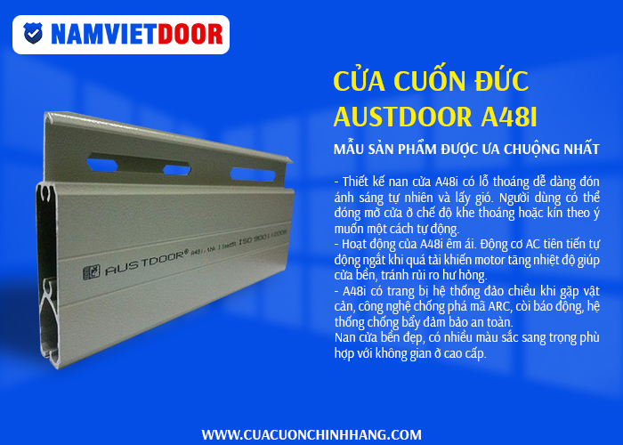 Cửa cuốnĐức Austdoor A48i