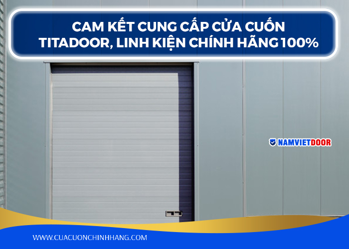 Cửa cuốn Titadoor Gò Vấp chính hãng, chất lượng nhất