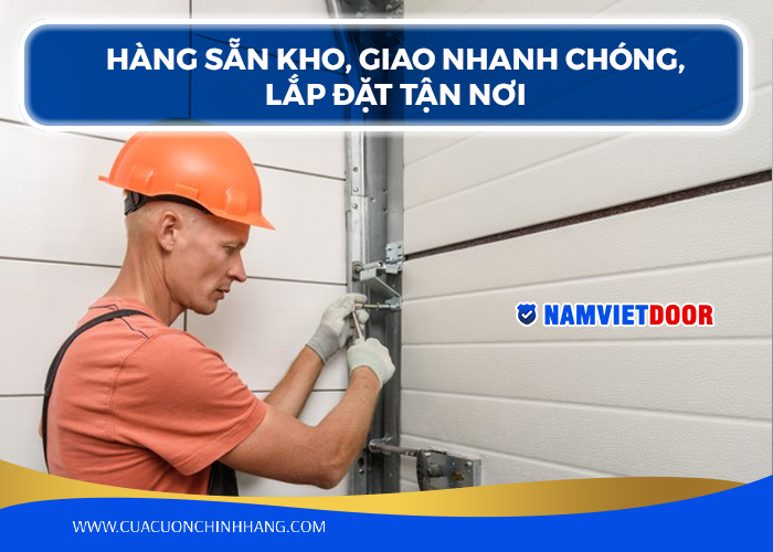 Hàng sẵn kho, giao nhanh chóng, lắp đặt tận nơi