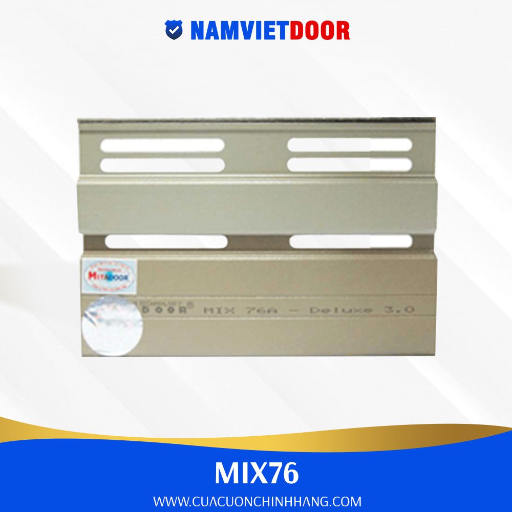 Cửa cuốn khe tho&aacute;ng Mitadoor MIX 76