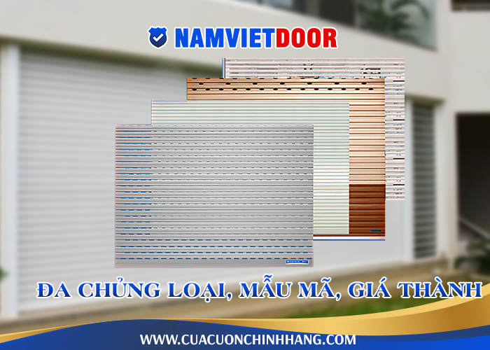 &dstrok;a dạng về chủng loại v&agrave; mẫu m&atilde; với cửa cuốn Mitadoor
