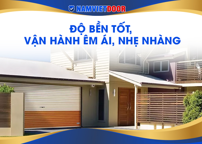 &Dstrok;ộ bền tốt, vận h&agrave;nh &ecirc;m &aacute;i, nhẹ nh&agrave;ng