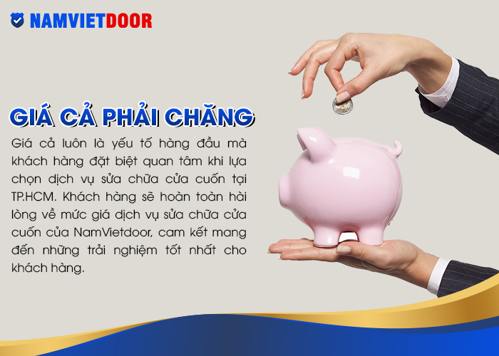 lựa chọn dịch vụ sửa chữa cửa cuốn tại TP.HCM