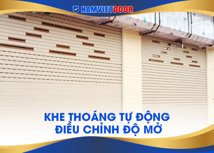 Khe tho&aacute;ng tự &dstrok;ộng &dstrok;iều chỉnh &dstrok;ộ mở