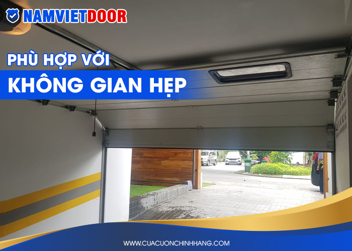 Phù hợp với không gian hẹp