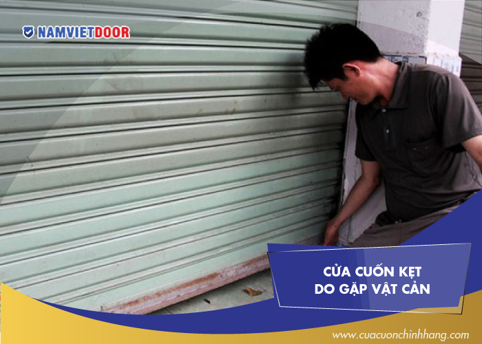 sửa cửa cuốn bị kẹt