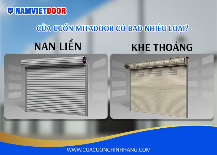 c&oacute; bao nhi&ecirc;u loại cửa cuốn mitadoor