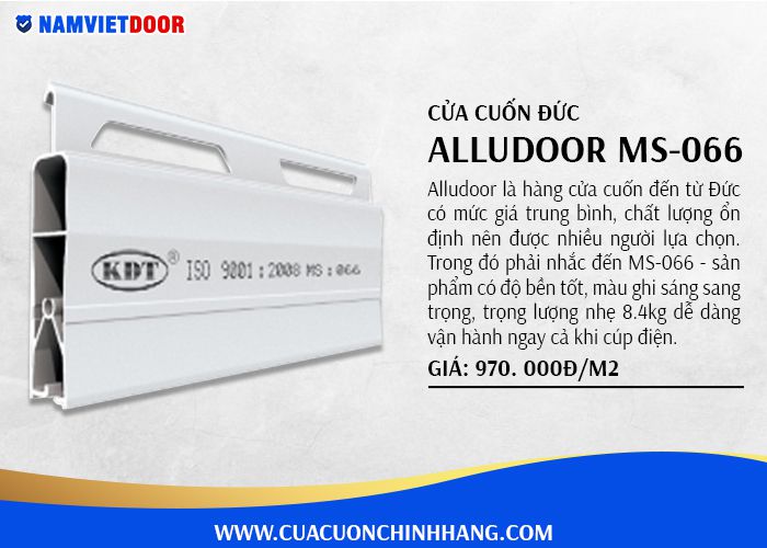cửa cuốn đức alludoor ms 066