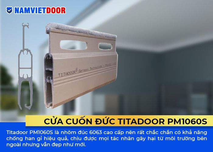 cửa cuốn &dstrok;ức titadoor pm1060s