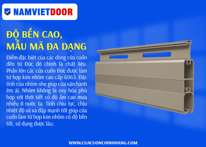 Cửa cuống &dstrok;ức &Dstrok;ộ bền cao, mẫu m&atilde; &dstrok;a dạng