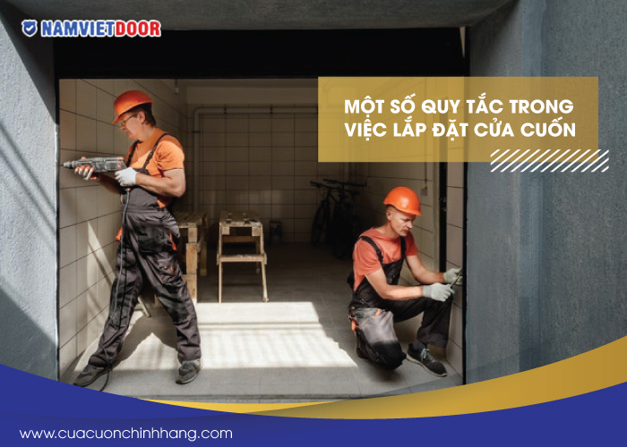 cách lắp đặt cửa cuốn