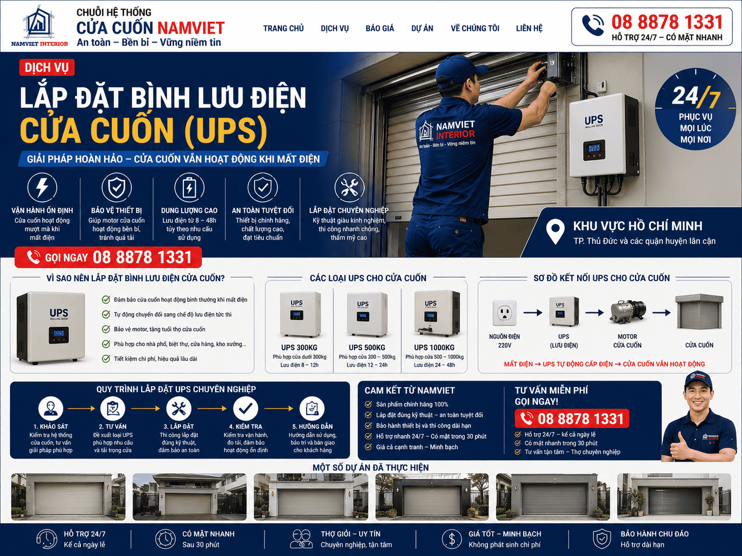 b&igrave;nh lưu &dstrok;iện cửa cuốn