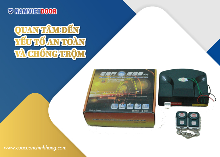 kinh nghiệm chọn cửa cuốn