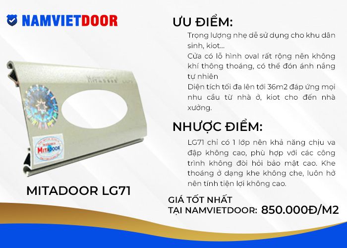 mitadoor lg71