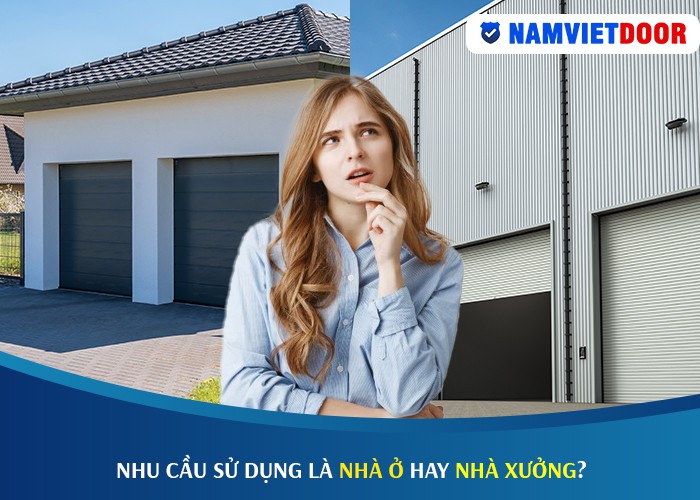 nhu cầu sử dụng cửa cuốn