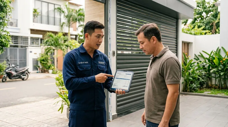 Bảng Gi&aacute; Cửa Cuốn TP.HCM &ndash; B&aacute;o Gi&aacute; Nhanh Theo M2, Tư Vấn Tại Nh&agrave; - Gọi Ngay Namviet