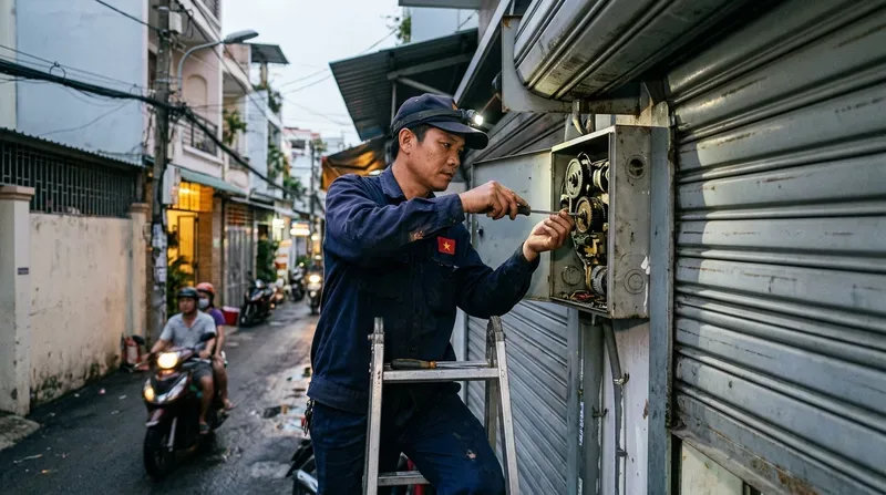 C&aacute;c sự cố cửa cuốn thường gặp v&agrave; c&aacute;ch xử l&yacute; khẩn cấp