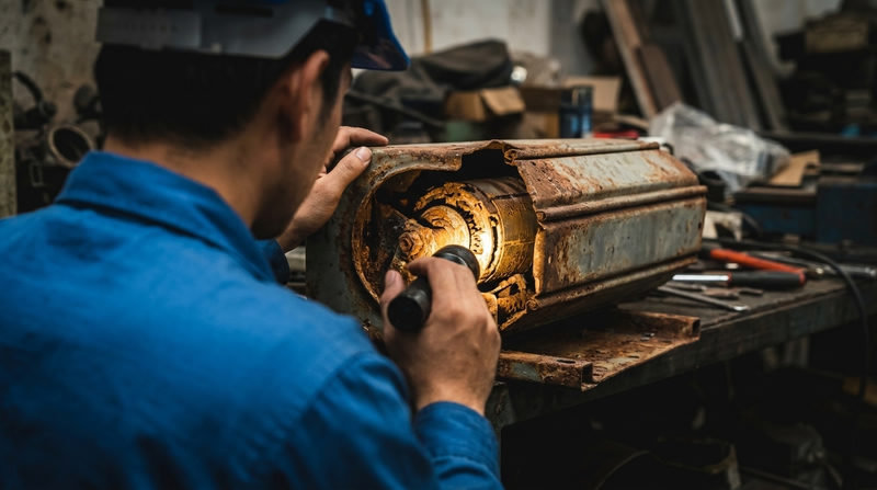 Dấu hiệu nhận biết v&agrave; nguy&ecirc;n nh&acirc;n motor cửa cuốn bị hỏng