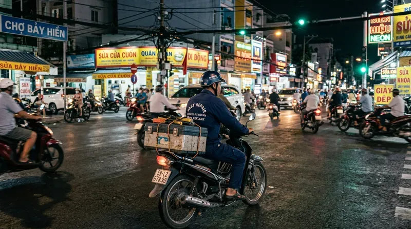 Dịch vụ sửa cửa cuốn phường Bảy Hiền cấp tốc 24/7