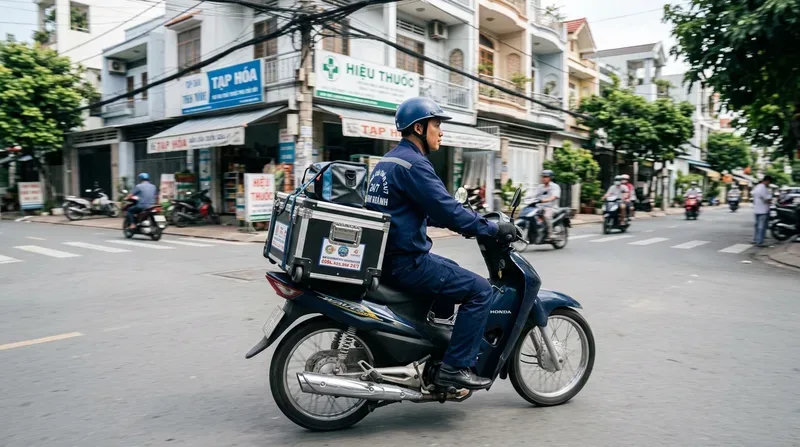 Dịch vụ sửa cửa cuốn phường B&igrave;nh Kh&aacute;nh cấp tốc 24/7