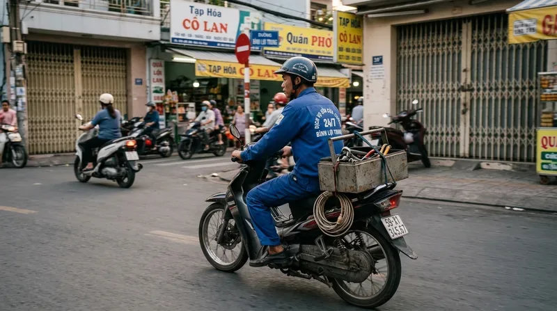 Dịch vụ sửa cửa cuốn phường B&igrave;nh Lợi Trung cấp tốc 24/7