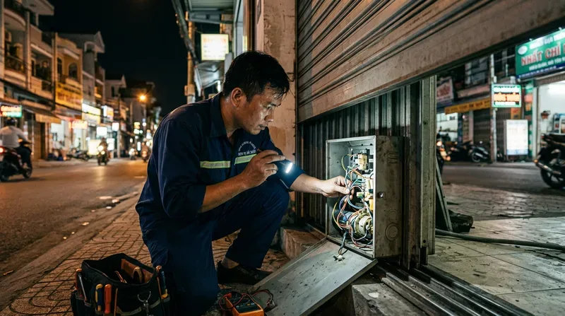 Dịch vụ sửa cửa cuốn phường Bình Tân cấp tốc 24/24