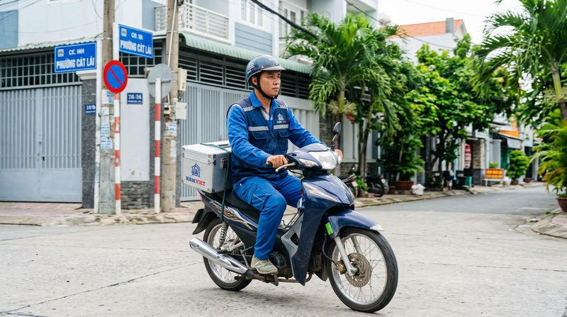 Dịch vụ sửa cửa cuốn phường C&aacute;t L&aacute;i cấp tốc 24/24