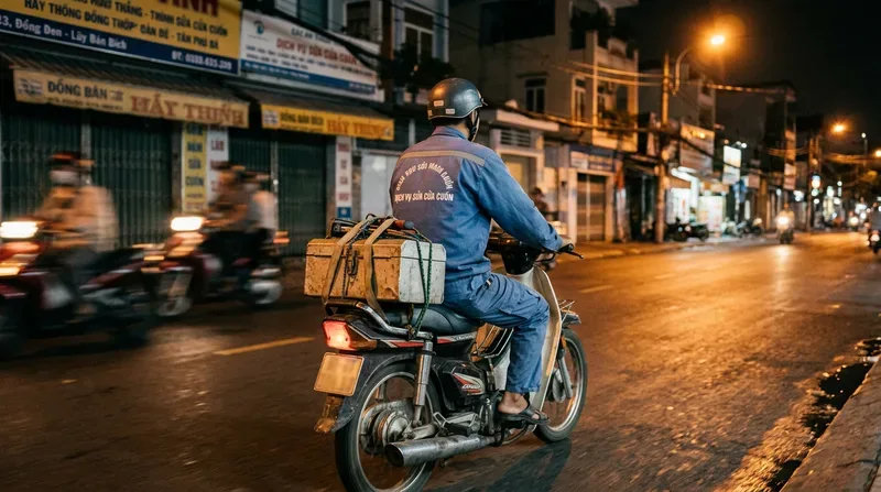 Dịch vụ sửa cửa cuốn phường H&ograve;a Thạnh cấp tốc 24/24