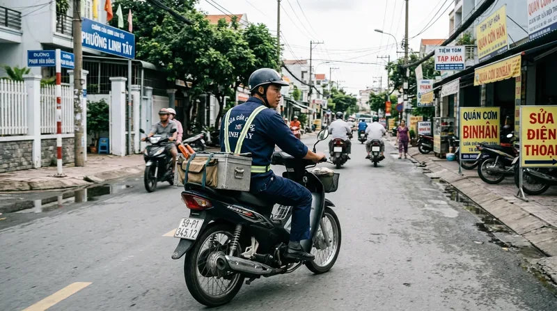 Dịch vụ sửa cửa cuốn phường Linh Tây cấp tốc 24/24