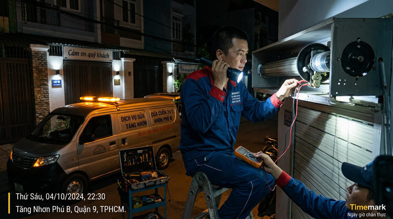 Dịch vụ sửa cửa cuốn phường T&abreve;ng Nhơn Ph&uacute; B cấp tốc 24/7