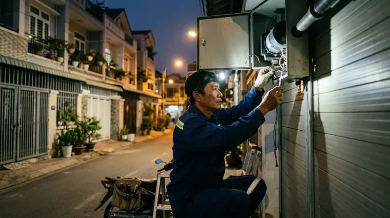 Dịch vụ sửa cửa cuốn phường Thủ &Dstrok;ức uy t&iacute;n, cấp tốc 24/7