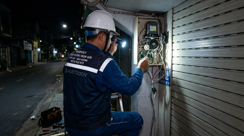 Dịch vụ sửa cửa cuốn phường Trường Thạnh cấp tốc 24/24