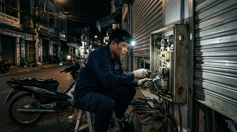 Dịch vụ sửa cửa cuốn phường Trường Thọ cấp tốc 24/24