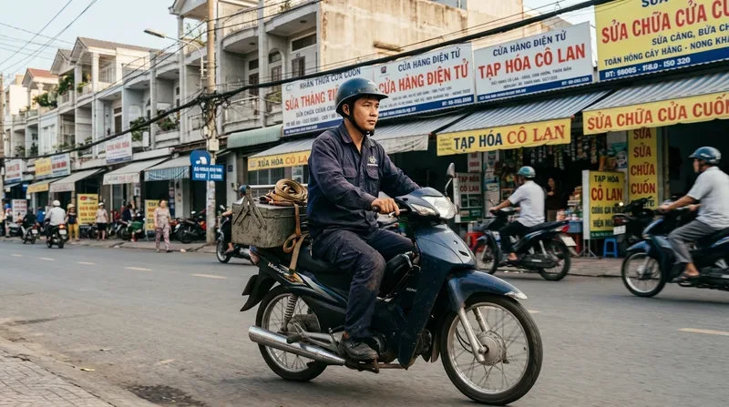 Dịch Vụ Sửa Cửa Cuốn Phường Xuân Hòa Cấp Tốc 24/7