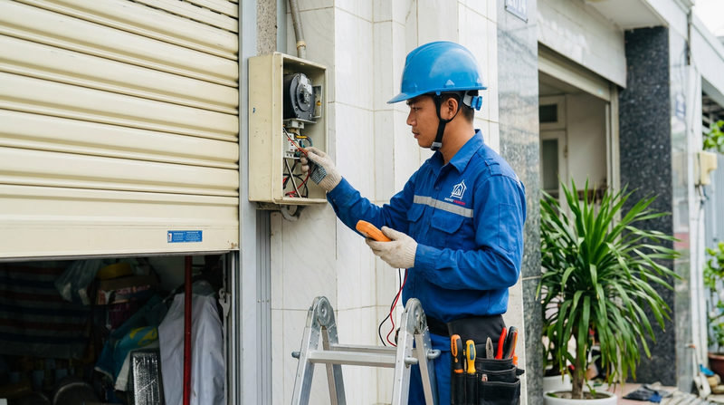 Dịch vụ sửa cửa cuốn x&atilde; Xu&acirc;n Thới &Dstrok;&ocirc;ng uy t&iacute;n, phục vụ 24/7