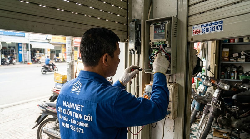 Dịch vụ sửa cửa cuốn x&atilde; Xu&acirc;n Thới Sơn cấp tốc 24/24
