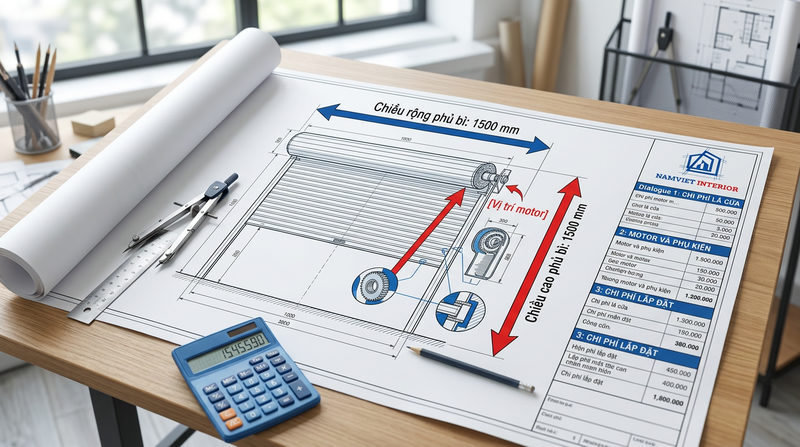 Giải &dstrok;&aacute;p chi tiết: Gi&aacute; trọn g&oacute;i 1 bộ cửa cuốn l&agrave; bao nhi&ecirc;u?