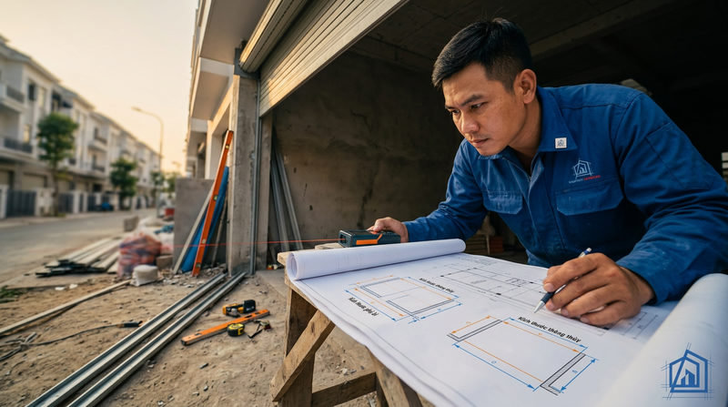 K&iacute;ch thước cửa cuốn nh&agrave; phố: Tư vấn &dstrok;&uacute;ng k&iacute;ch thước &ndash; b&aacute;o gi&aacute; nhanh &ndash; gọi ngay