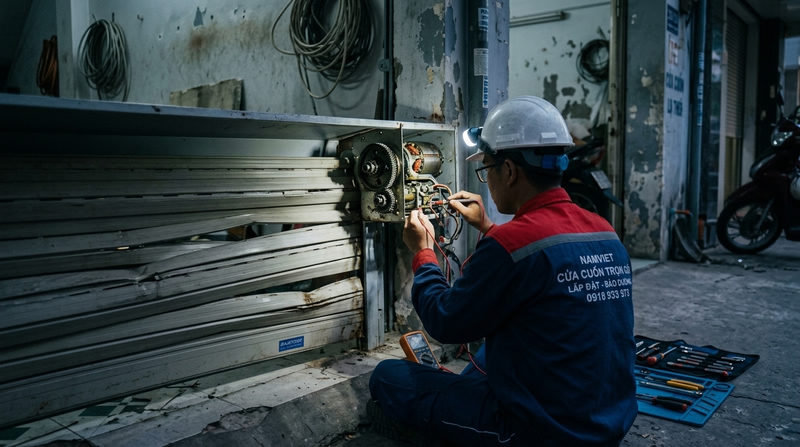 cửa cuốn austdoor ch&iacute;nh h&atilde;ng hcm
