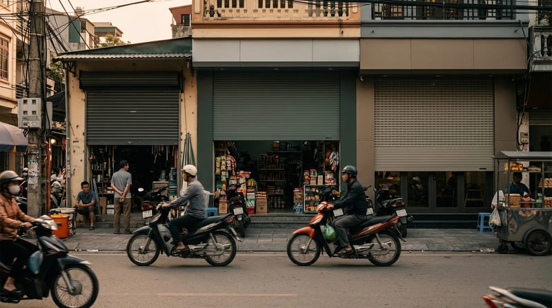 Ph&acirc;n loại c&aacute;c d&ograve;ng cửa cuốn gi&aacute; rẻ phổ biến hiện nay