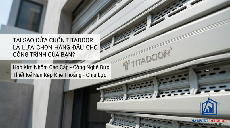 Tại sao cửa cuốn Titadoor l&agrave; lựa chọn h&agrave;ng &dstrok;ầu cho c&ocirc;ng tr&igrave;nh của bạn?