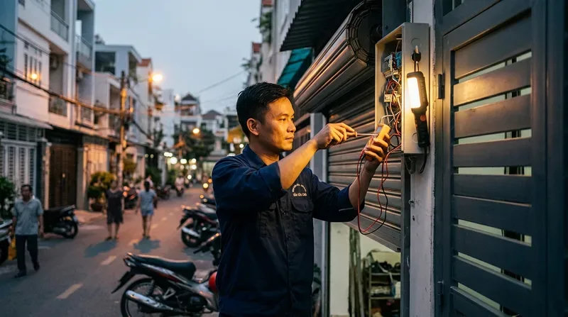 Tại sao n&ecirc;n chọn dịch vụ sửa cửa cuốn phường T&acirc;n Ph&uacute; của ch&uacute;ng t&ocirc;i?