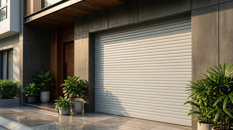 Tầm quan trọng của m&agrave;u sắc cửa cuốn &dstrok;ối với kiến tr&uacute;c v&agrave; phong thủy