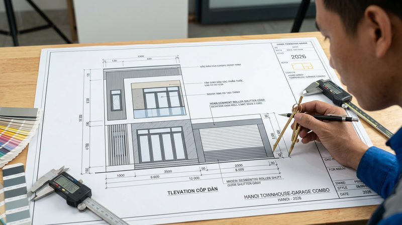 Tầm quan trọng của việc lựa chọn &dstrok;&uacute;ng k&iacute;ch thước cửa cuốn
