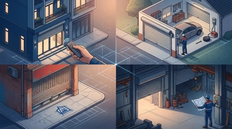 X&aacute;c &dstrok;ịnh r&otilde; nhu cầu sử dụng v&agrave; vị tr&iacute; lắp &dstrok;ặt cửa cuốn