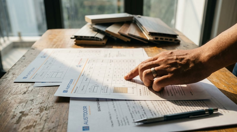 Bảng B&aacute;o Gi&aacute; Lắp Cửa Cuốn Austdoor Trọn G&oacute;i TP.HCM 2026