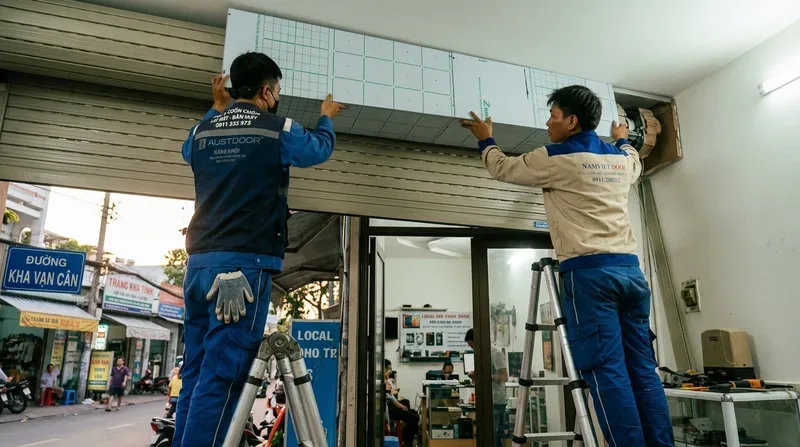 C&aacute;c dịch vụ lắp &dstrok;ặt v&agrave; sửa cửa cuốn phường Linh T&acirc;y