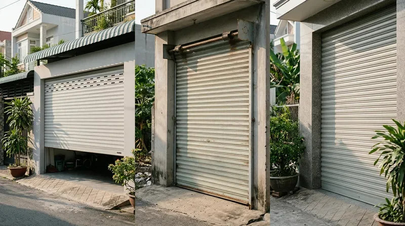 C&aacute;c d&ograve;ng cửa cuốn phổ biến tại T&acirc;n Th&ocirc;ng Hội hiện nay