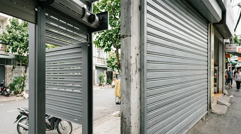 Các dòng cửa cuốn phổ biến và chất lượng nhất hiện nay